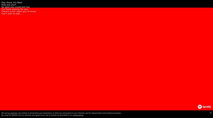 Alone With Me: An Experience With The Weeknd