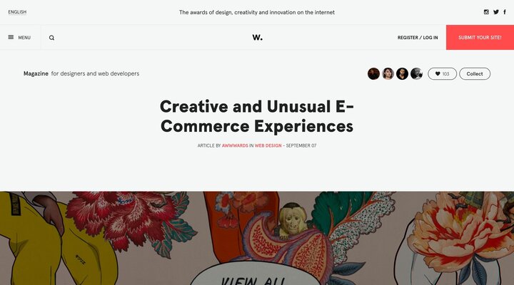 Creative and Unusual E-Commerce Experiences