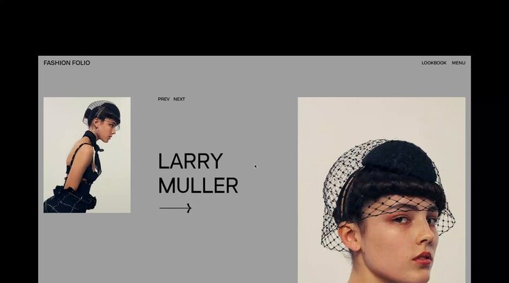Fashion Folio | UI Interaction