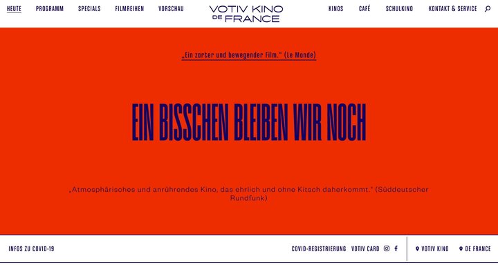 Votiv Kino De France in Wien