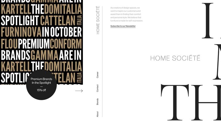 Home Société | Contemporary Home & Outdoor Furniture