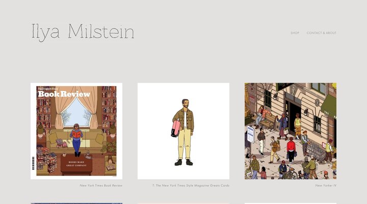 Ilya Milstein Illustration