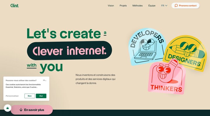 Clint Agency - Product & Service Design