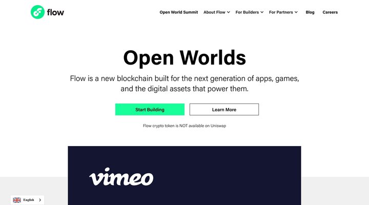 The blockchain for open worlds
