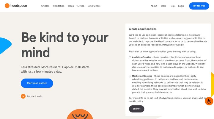 Meditation and Sleep Made Simple - Headspace