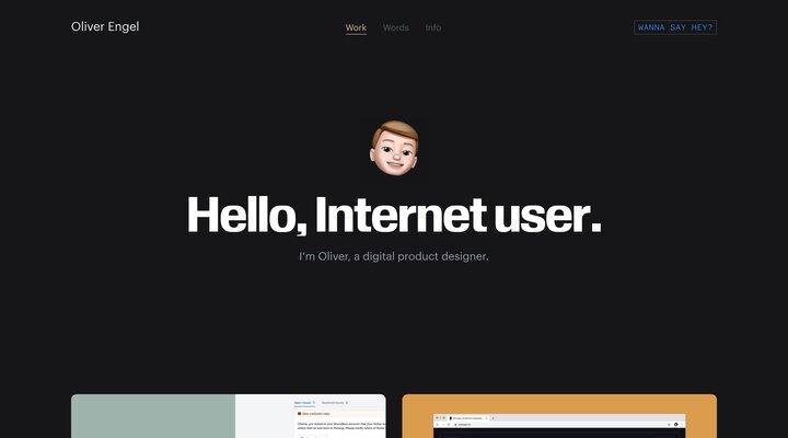 Oliver Engel – Product Designer