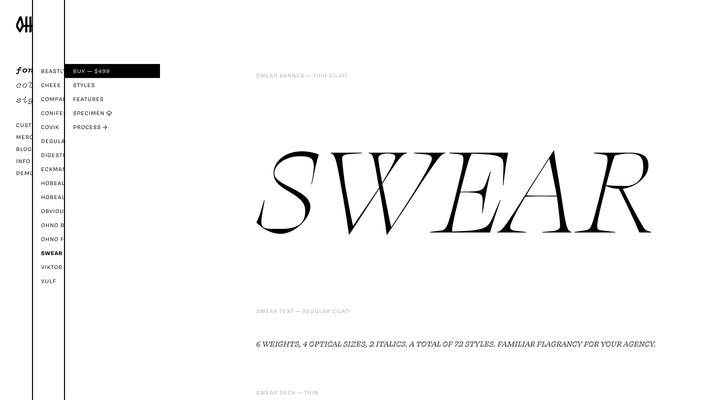 Swear | OH no Type Company