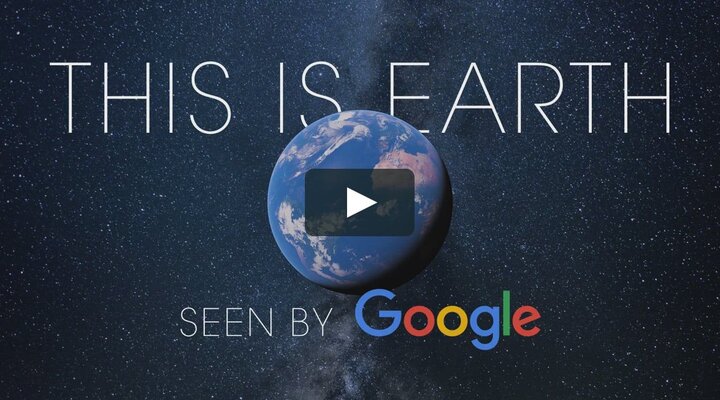 This is earth. Seen by Google.