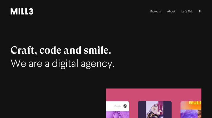 Mill3 - Digital agency from Montréal