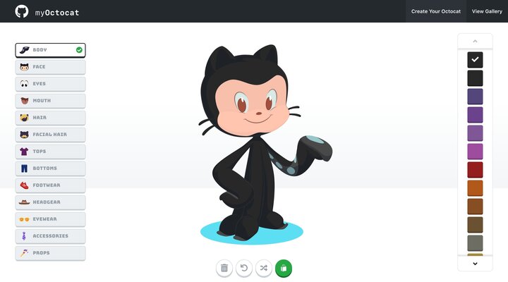 My Octocat | Build your Octocat