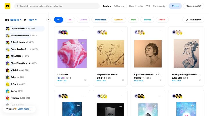 Rarible: NFT Marketplace