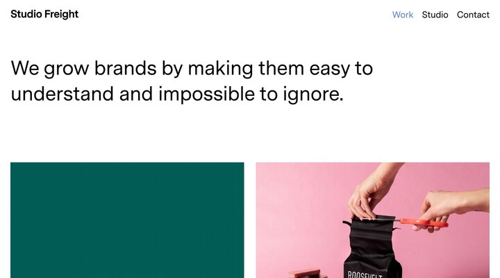 Studio Freight • Design & Branding Studio • Columbus, Ohio