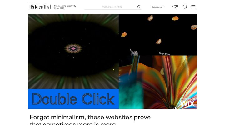 Forget minimalism, these websites prove that sometimes more is more