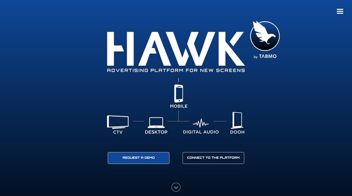 Hawk By TabMo, Advertising platform for new screens