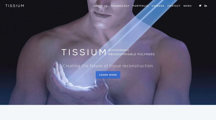 Tissue Reconstruction Solutions | TISSIUM Biomorphic Programmable Polymers