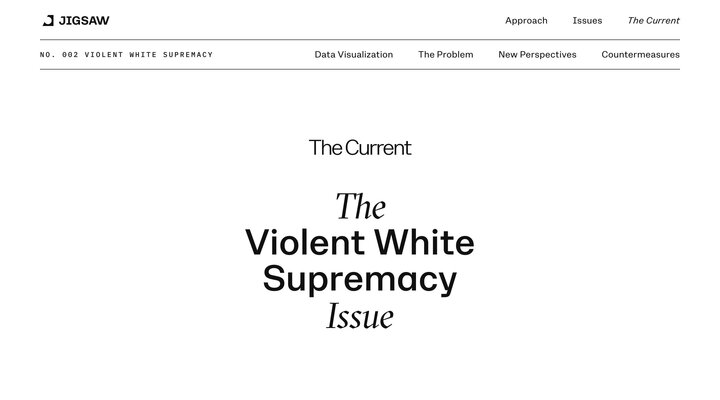 Violent White Supremacy | Jigsaw