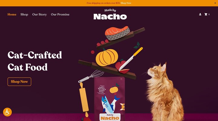 Made by Nacho - Cat-Crafted Cat Food