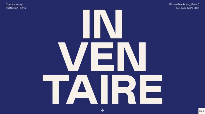 INVENTAIRE – Contemporary Illustration Prints