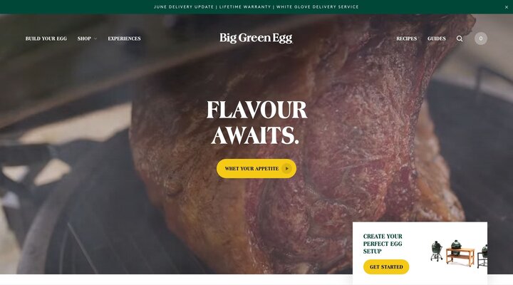 Ceramic Charcoal BBQs | Big Green Egg | Official Site