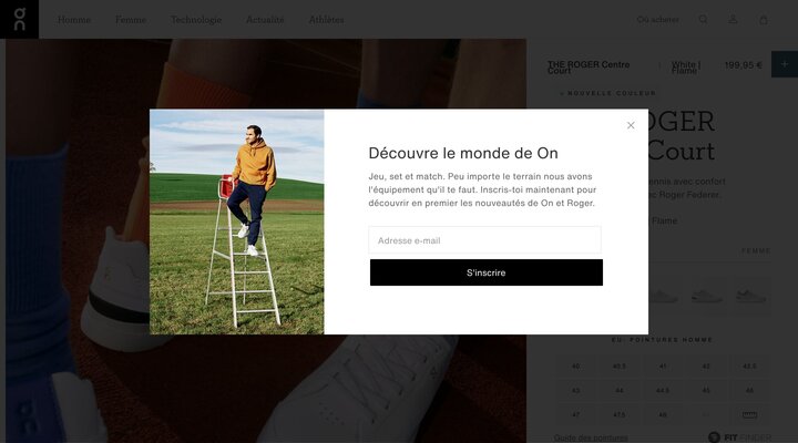 THE ROGER: basket par On & Roger Federer | On