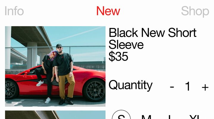 Black New Short Sleeve