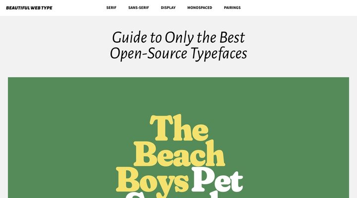 In-Depth Guide to the Best Free Fonts