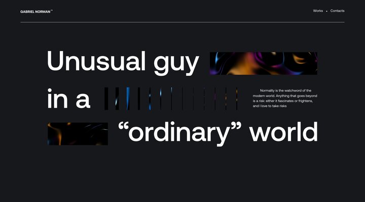 Gabriel Norman — Interactive developer