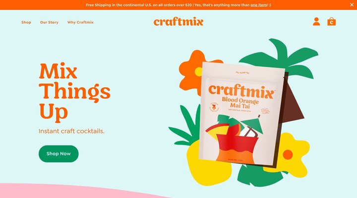 Craftmix Instant Cocktail Mix | Great-Tasting Cocktails in Seconds
