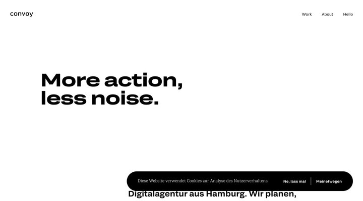 Digitalagentur mit Schwerpunkt UX/UI aus Hamburg | Convoy Interactive