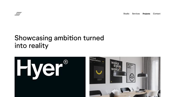 Projects · Branding & Digital agency · Stuurmen