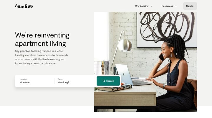 Flexible Furnished Apartments for Rent | Landing