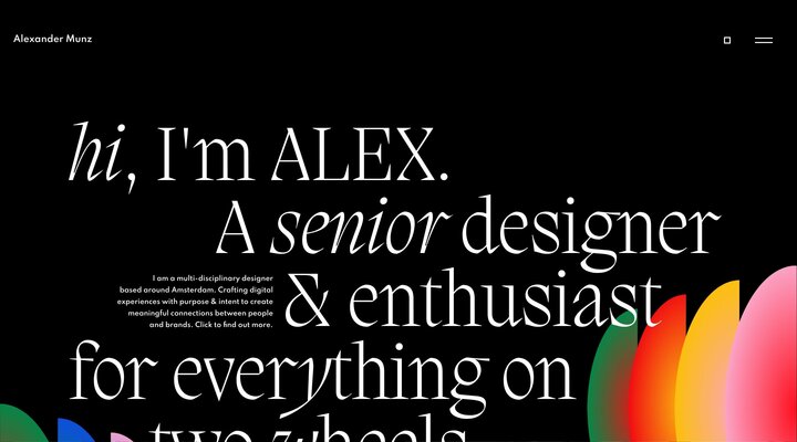 Alexander Munz - Senior Designer & Art Director
