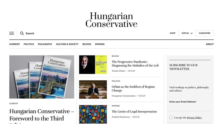 Home - Hungarian Conservative