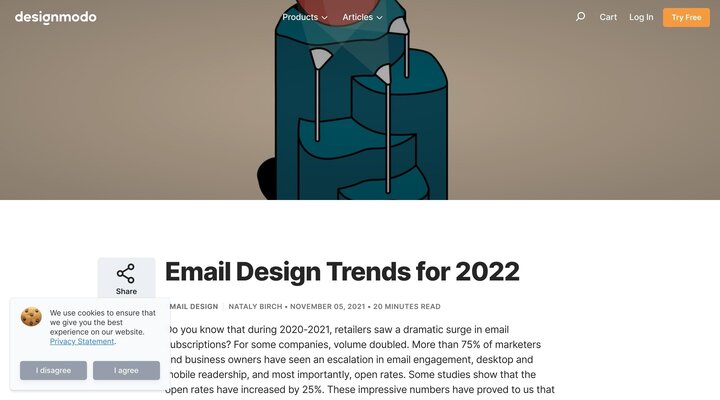 Email Design Trends for 2022