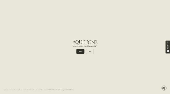 Aquerone — High-end CBD and Wellness