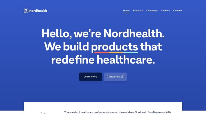 Nordhealth | Redefining digital healthcare