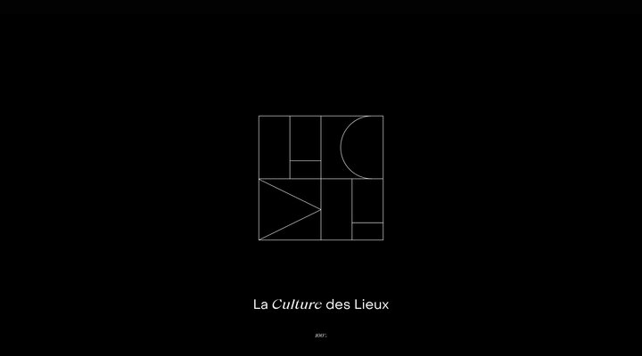 Accueil - La Culture des Lieux