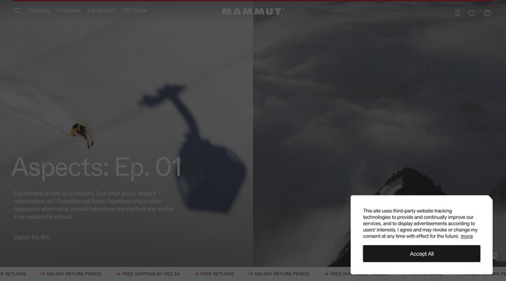 Mammut Online Shop