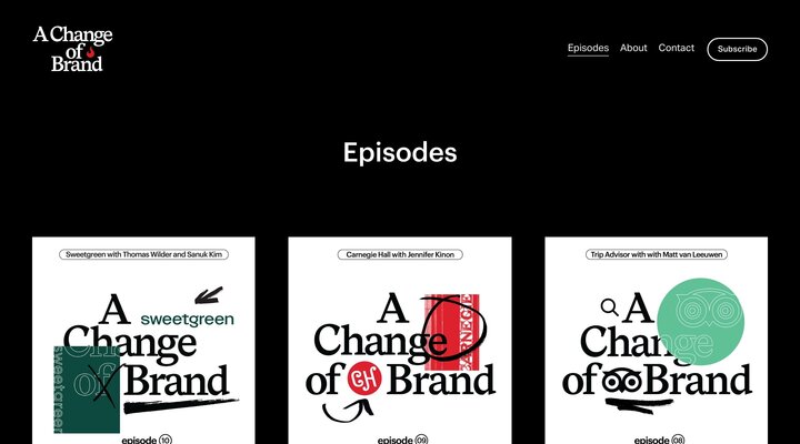 Episodes — A Change Of Brand