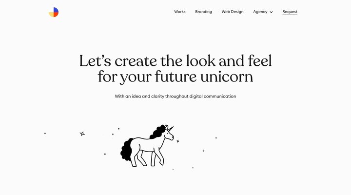 Branding and websites for digital companies
