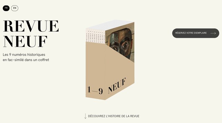 delpire & co réédite NEUF, 1950—1953