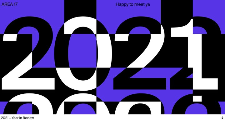 2021 Year in Review — AREA 17