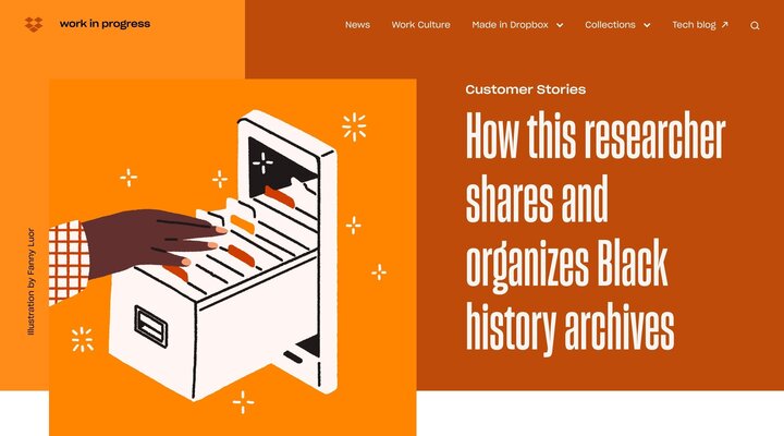 Work in Progress: by Dropbox