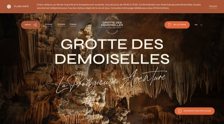 Grotte des Demoiselles : Créatrice d'histoires