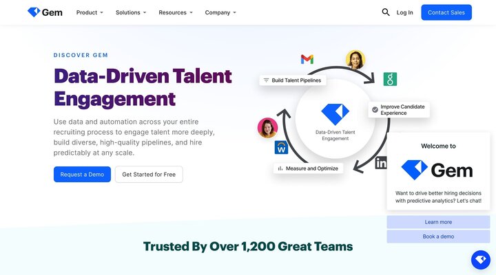 Data-Driven Talent Engagement & CRM Software | Gem