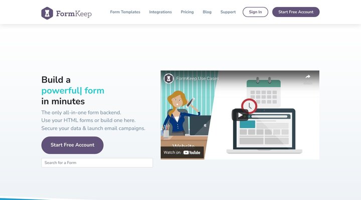 FormKeep | Form endpoints for designers and developers