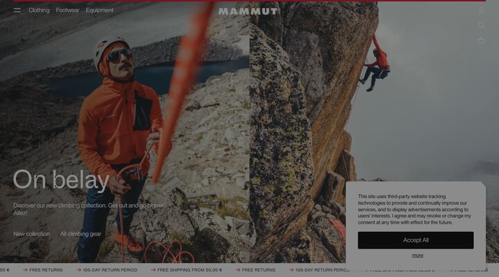 Mammut Online Shop