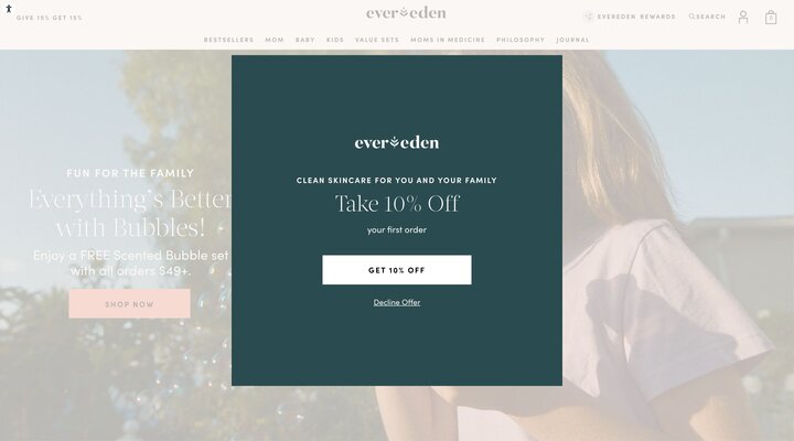 Evereden | Safe Baby, Kids & Pregnancy Skin Care | By Moms In Medicine