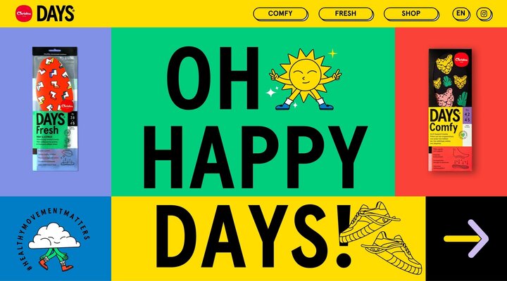 DAYS- Iconic Insoles, for the young, the old & the restless