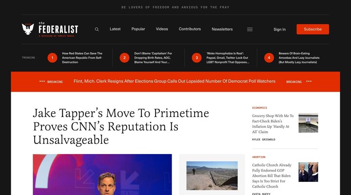 The Federalist - Culture, Politics, Religion